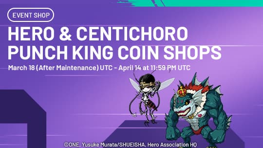 Hero & Centichoro Punch King Coin Shops