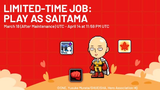 Limited-Time Job: Play as Saitama